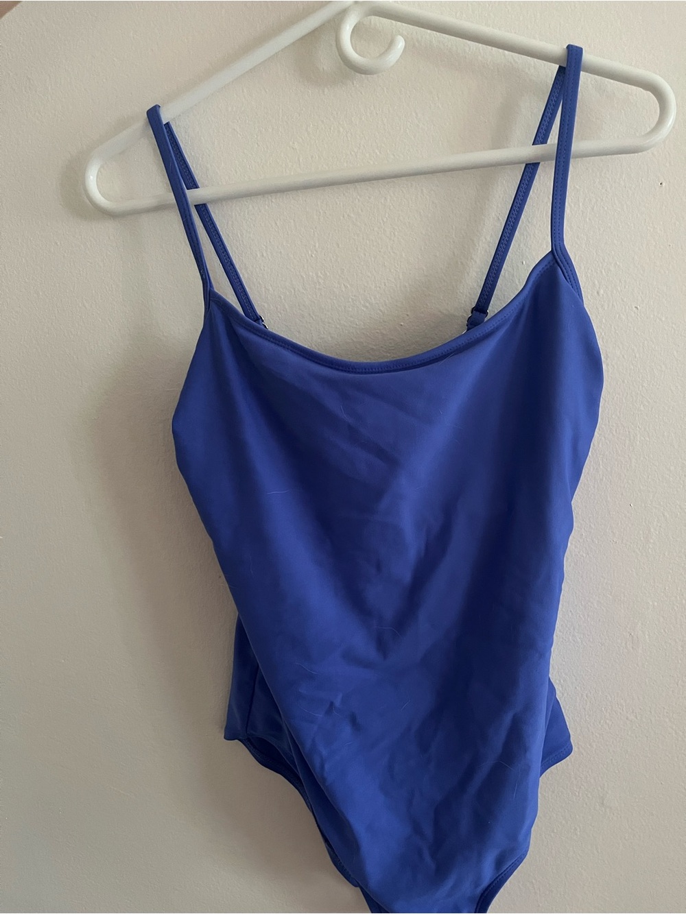 Classic Blue One-Piece Swimsuit - Solid Blue